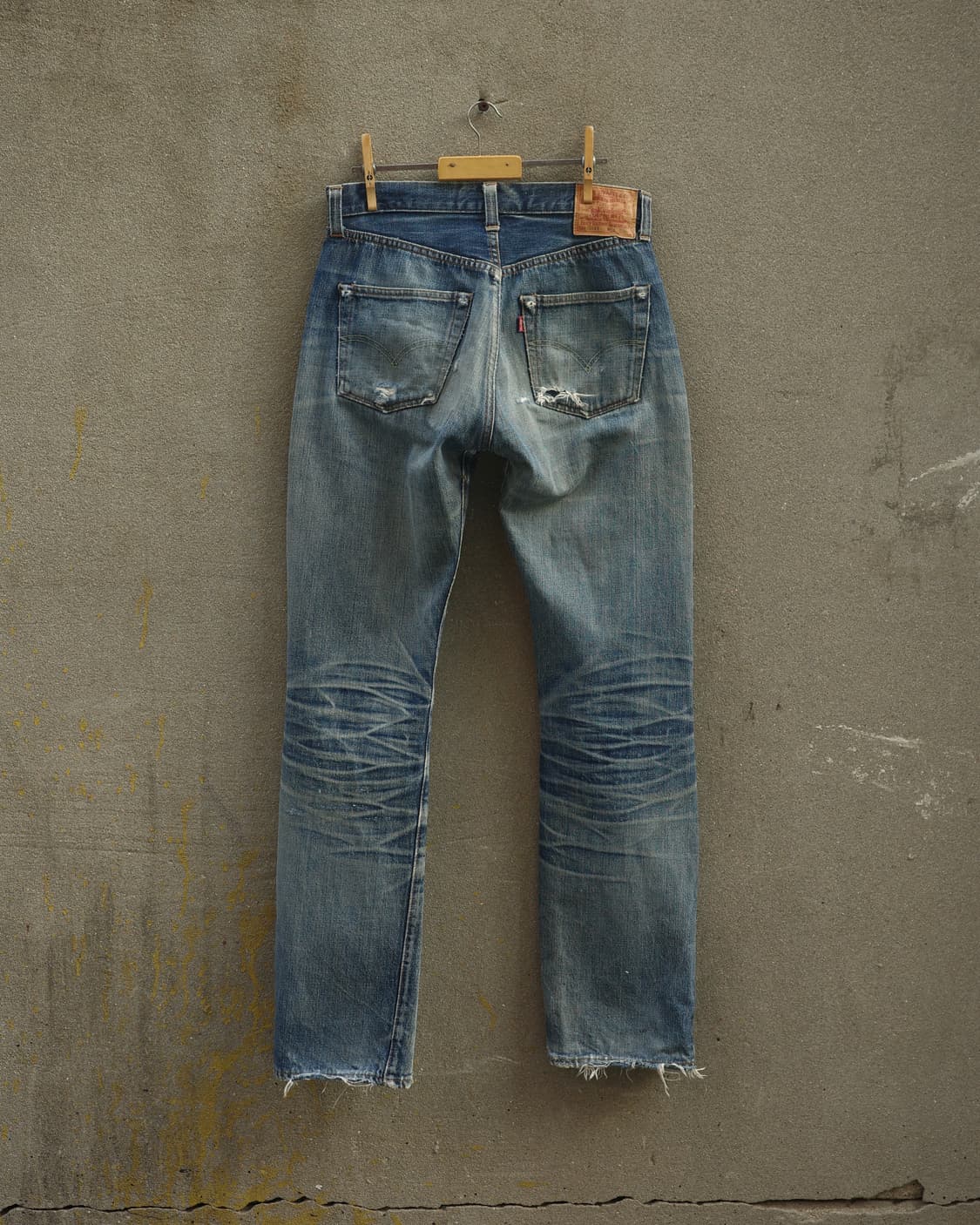 00s LVC 47501 디스트레스드 셀비지 데님 팬츠 상품이미지6