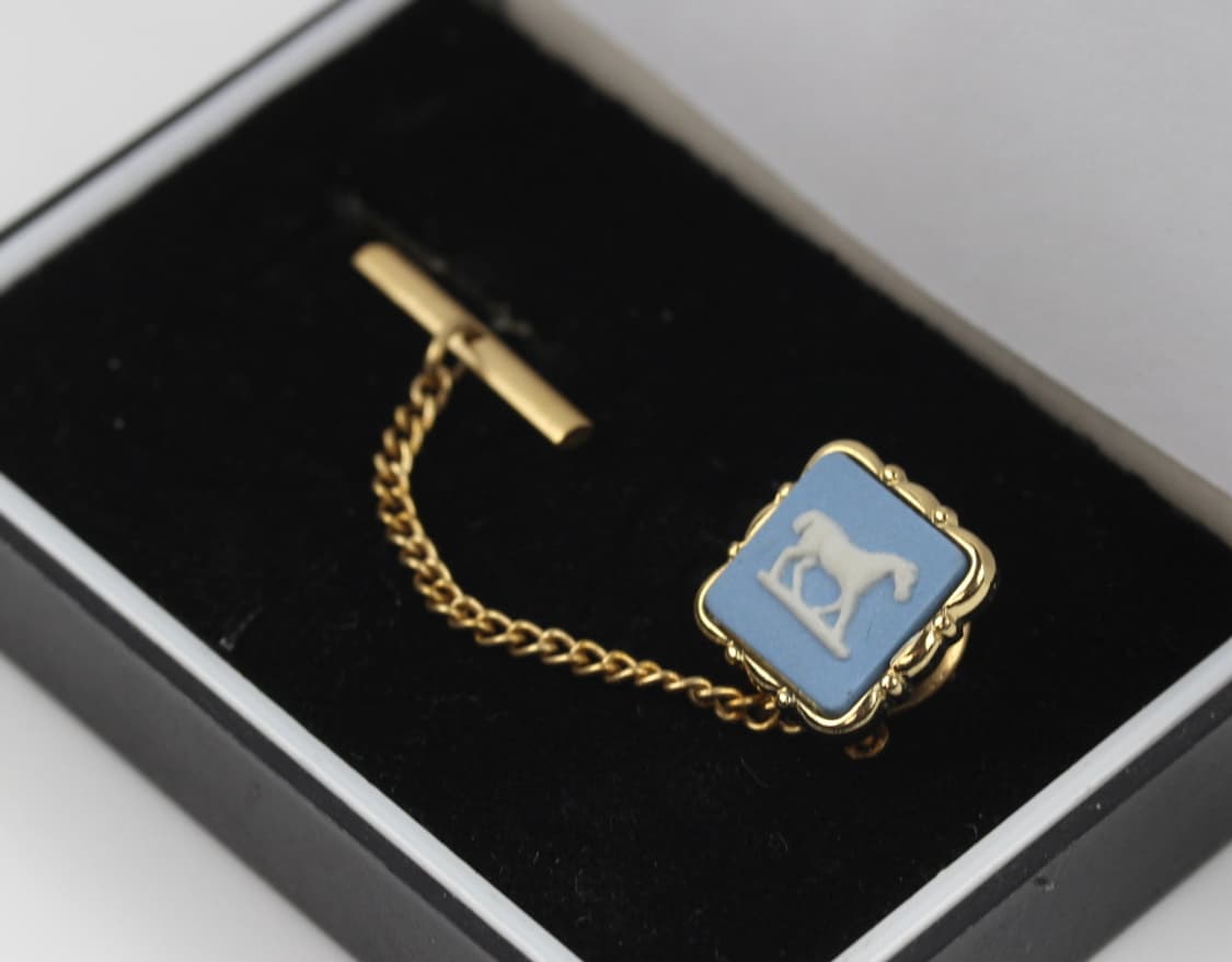 웨지우드 A+등급 남자 명품 뱃지 포인트 핀 제스퍼 상품이미지1