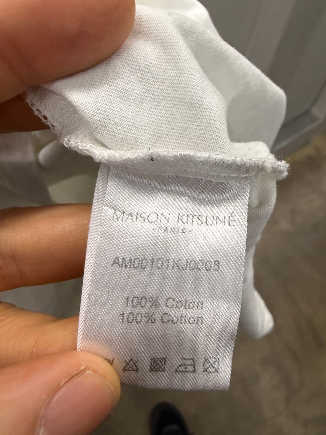 메종키츠네 파리지앵 티셔츠 L 상품이미지4