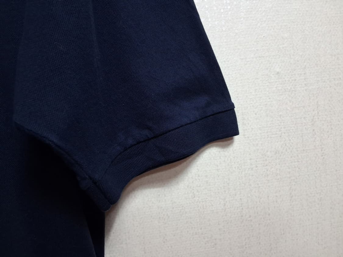 BALLY 발리 남성 반팔 카라티 네이비 실켓 곰보바닥 105 상품이미지6