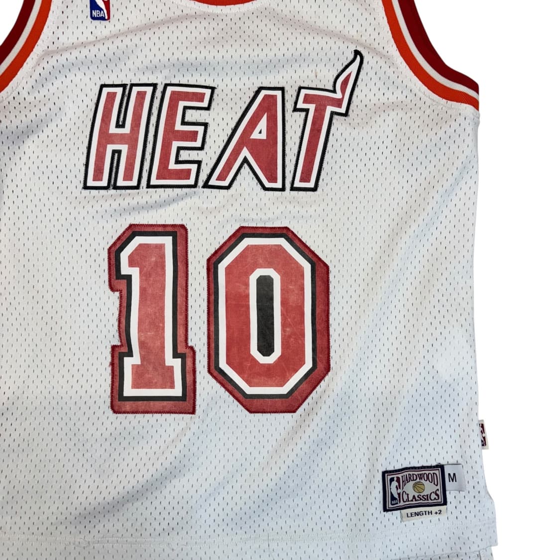 90s 아디다스 NBA 마이애미 히트 팀 하더웨이 져지 (M)   상품이미지2