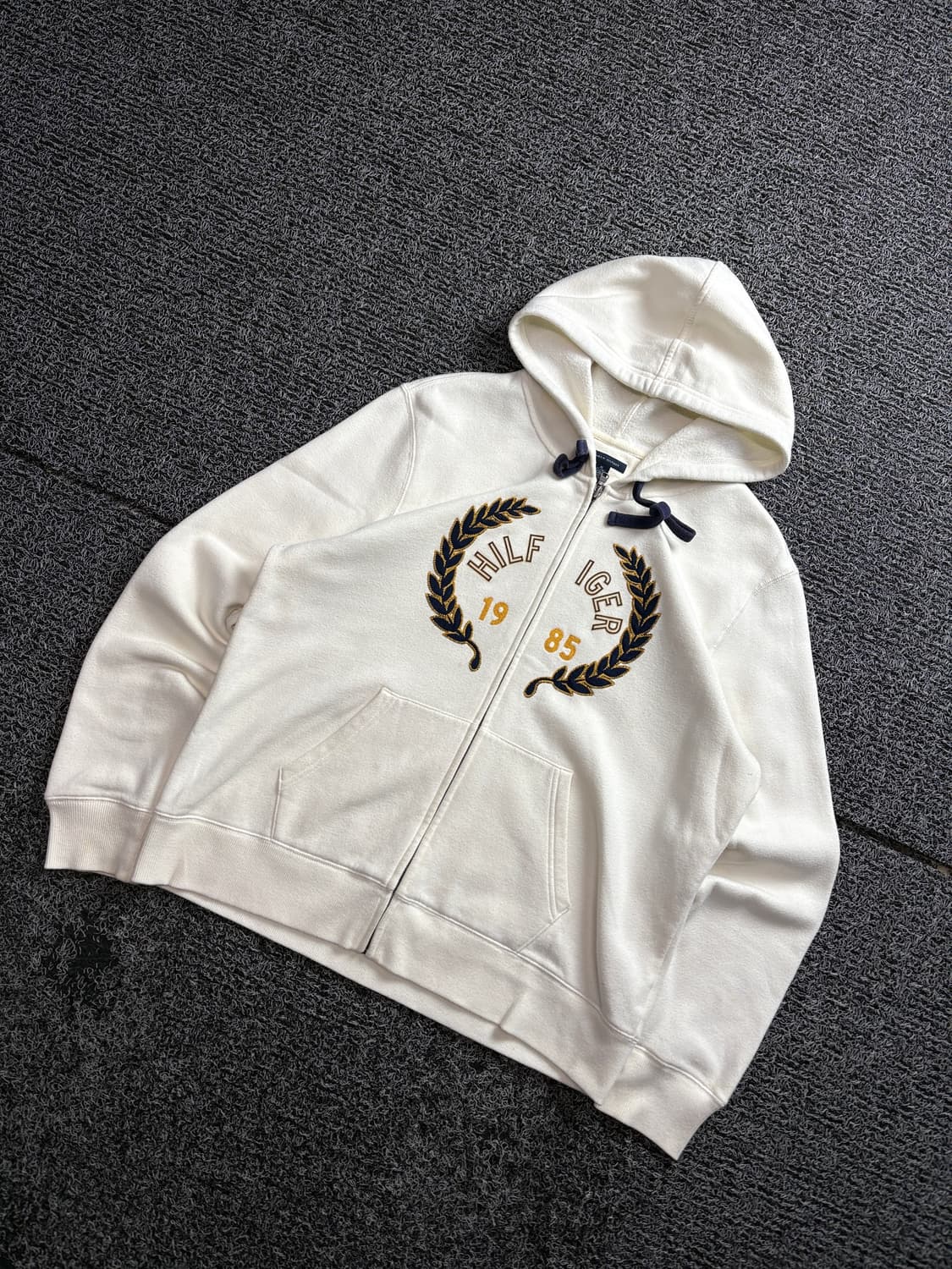 타미힐피거 y2k 빅로고 빈티지 후드 집업 2836 상품이미지1