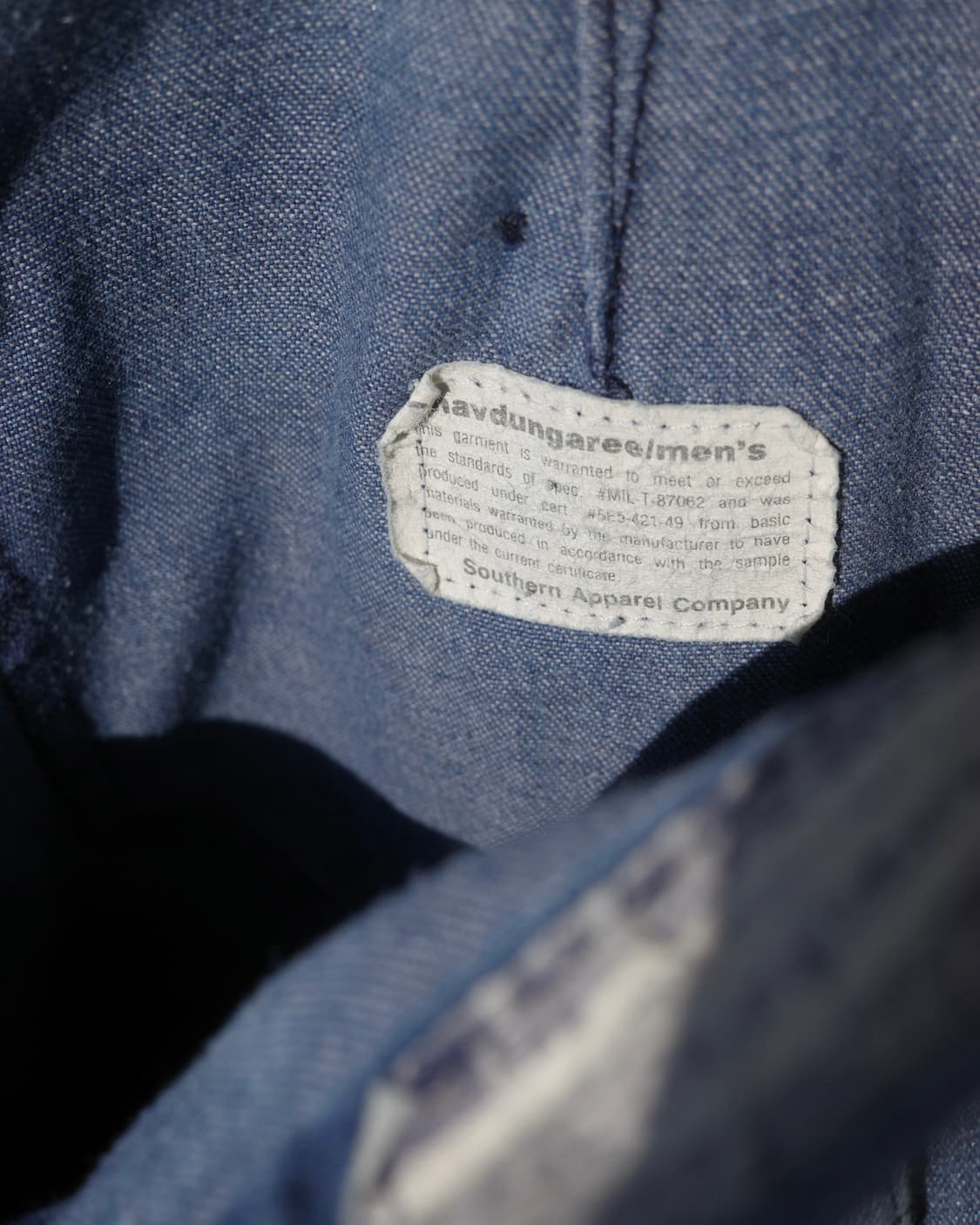 70-80s U.S.N Navdungaree 벨보텀 데님 플레어팬츠 상품이미지5