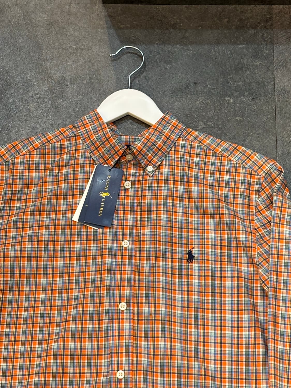 폴로 랄프로렌 체크 셔츠 새상품 상품이미지4