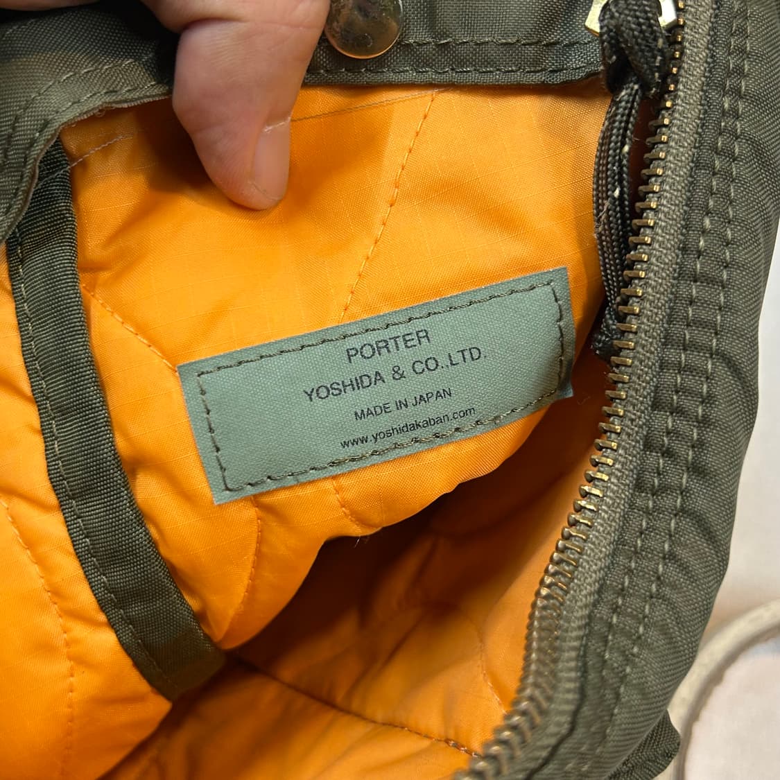 요시다 포터 Force 포스 올리브 숄더백 크로스백 상품이미지7