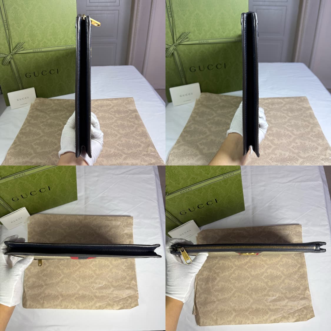 [단종 모델] 구찌 오피디아 GG 익스클루시브 포트폴리오 클러치 상품이미지3
