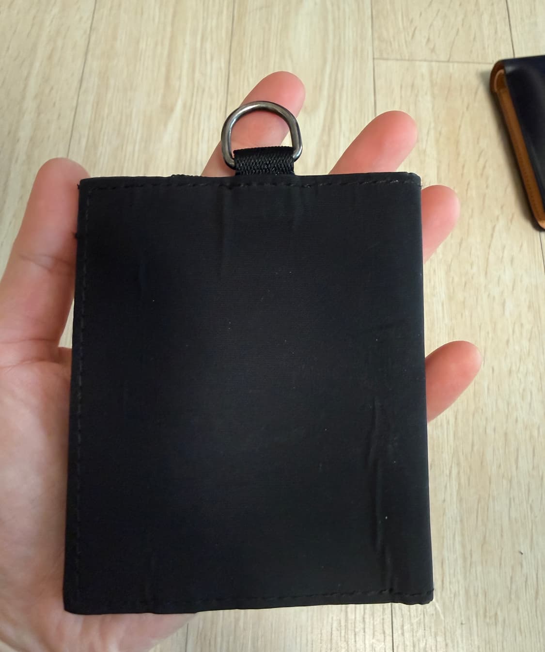 무지 무인양품 폴리에스테르 여행용 지갑 블랙 상품이미지2