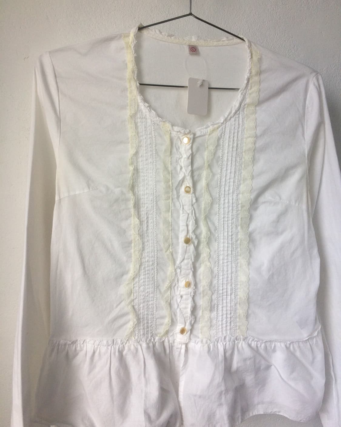 Frill point blouse 상품이미지4