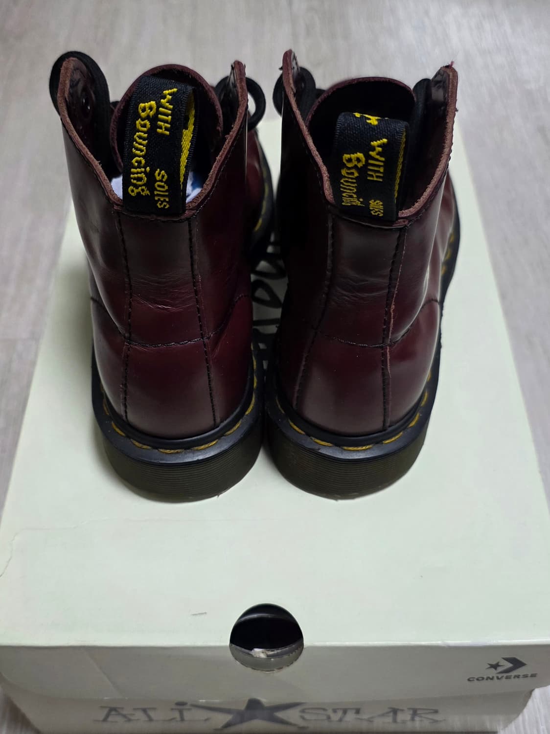 닥터마틴 버건디 여성부츠 230 상품이미지3