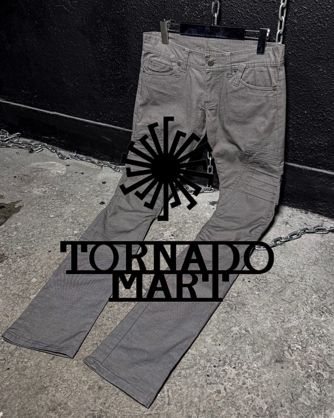 TORNADO MART – Slim Utility Panel Pants  상품이미지1