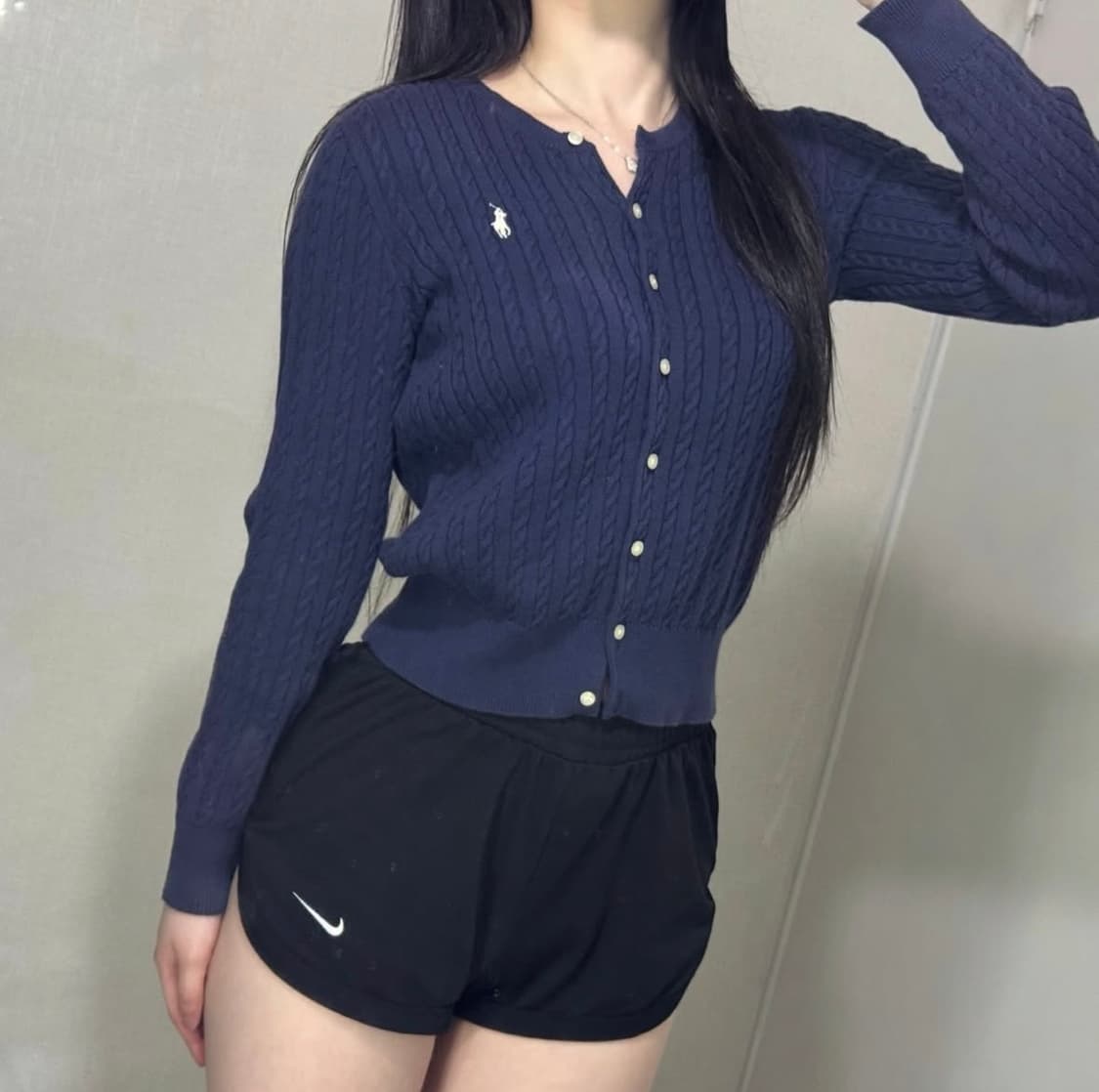 폴로 네이비 가디건  상품이미지2