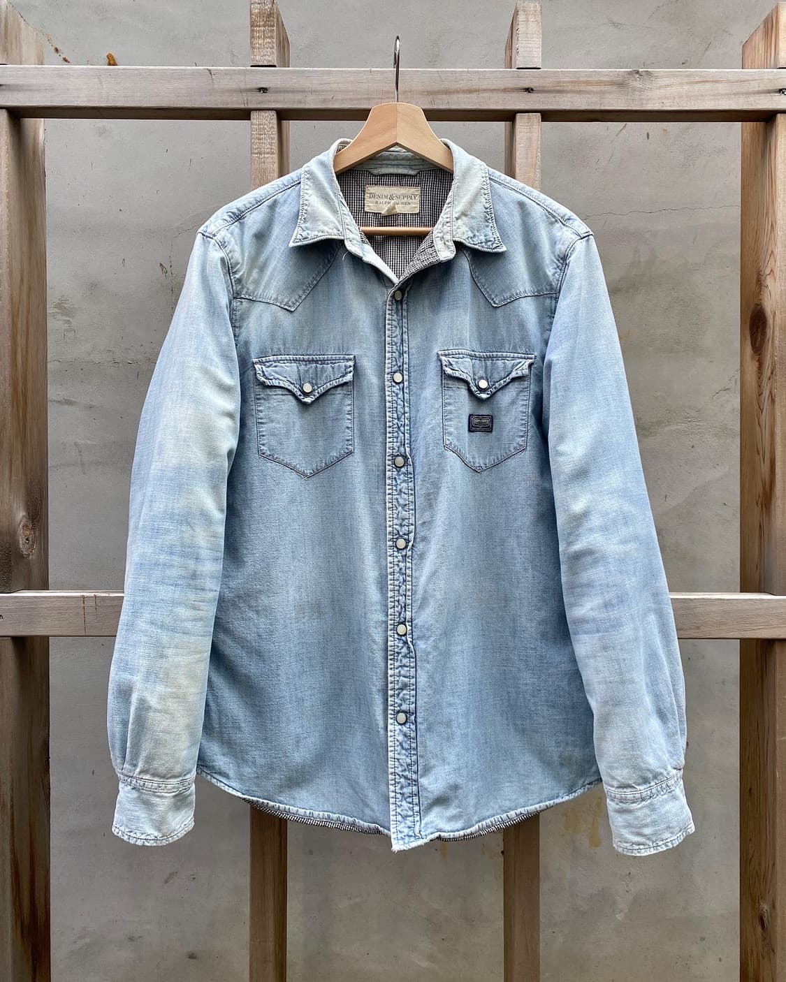 (103) 데님 앤 서플라이 퀼팅안감 웨스턴 셔츠 상품이미지1
