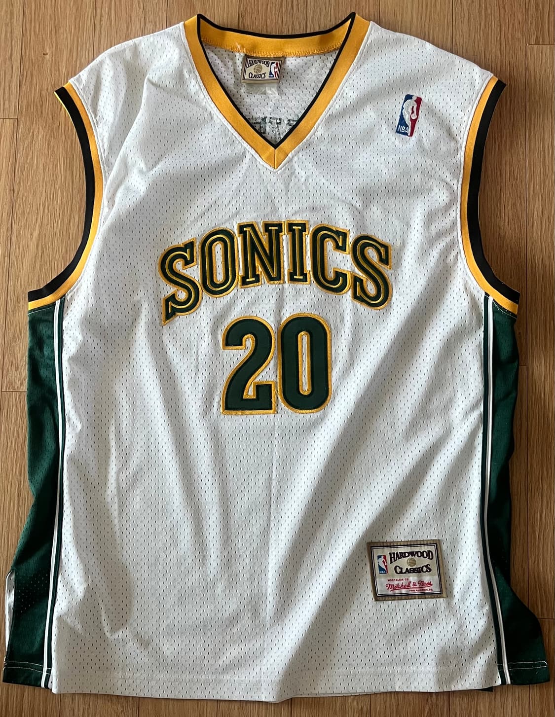 NBA 빈티지 저지 게리 페이튼 #20 슈퍼소닉스 상품이미지1