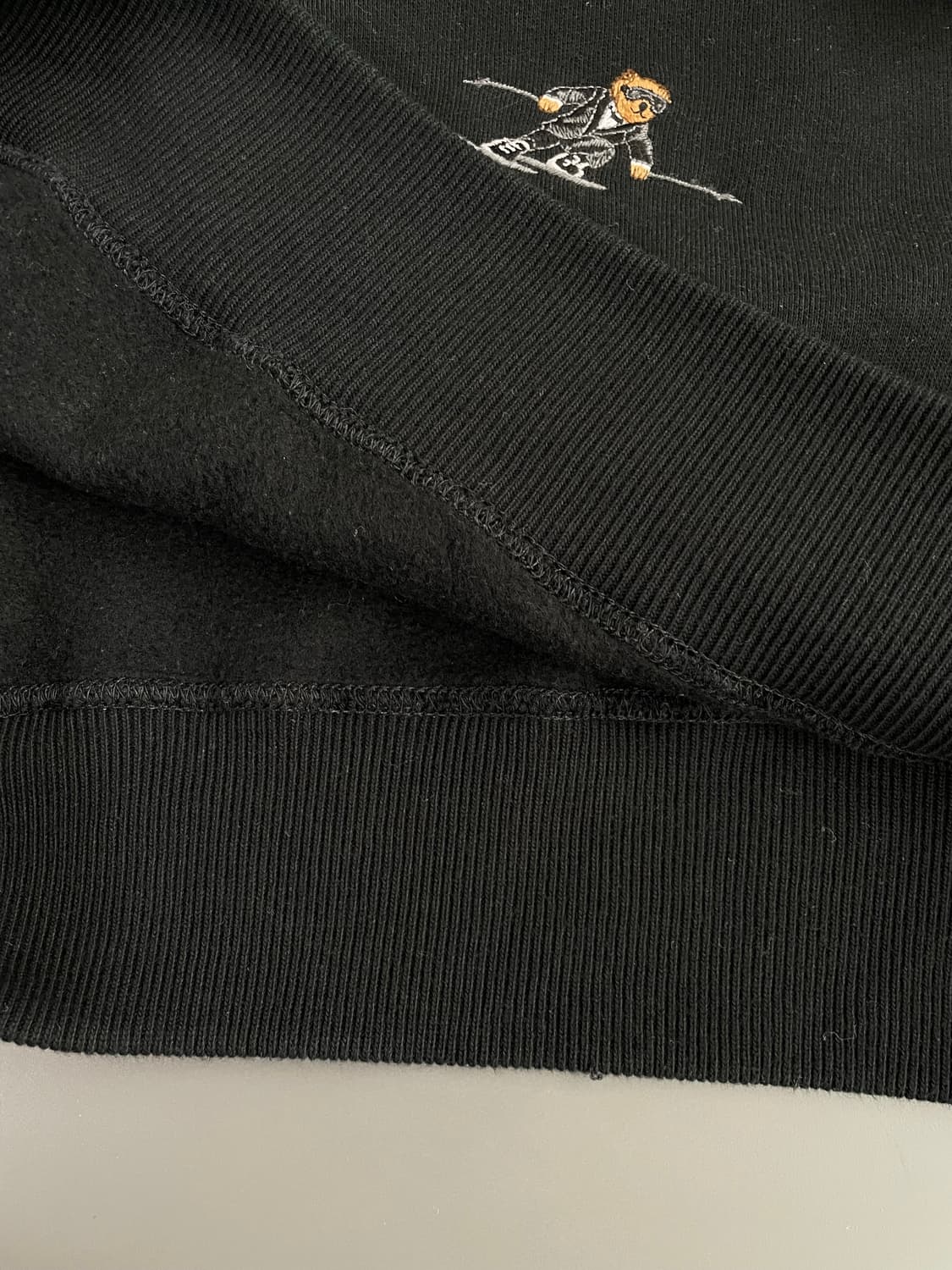 [XS] 폴로 랄프로렌 곰돌이 자수 멀티 로고 오버핏 후드 티 상품이미지6