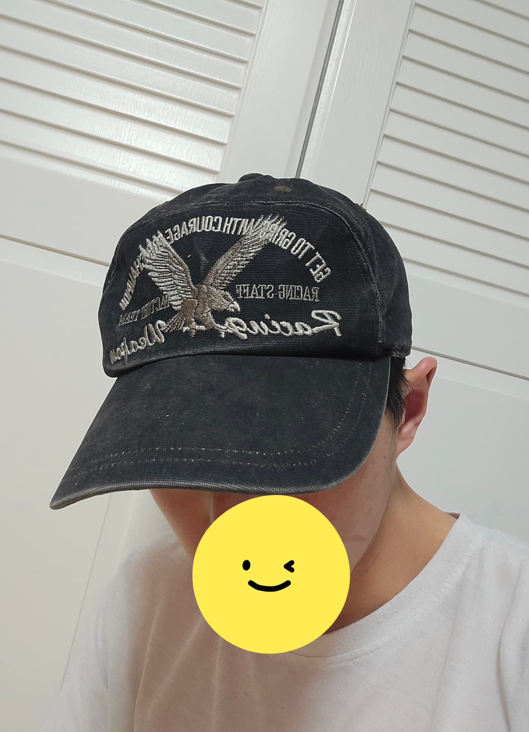 빈티지 레이싱 스태프 팩토리 팀 볼캡 상품이미지3