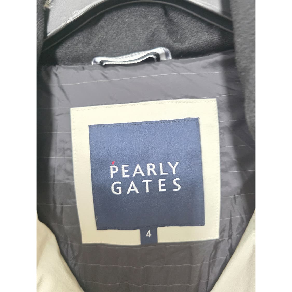 택포// M 파리게이트 골프 롱패딩 아이보리 상품이미지2