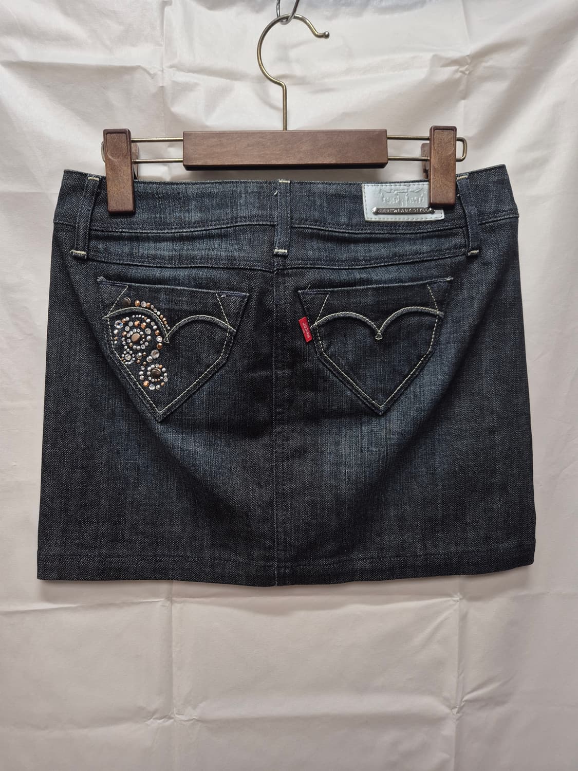 리바이스 큐빅 데님스커트 상품이미지1