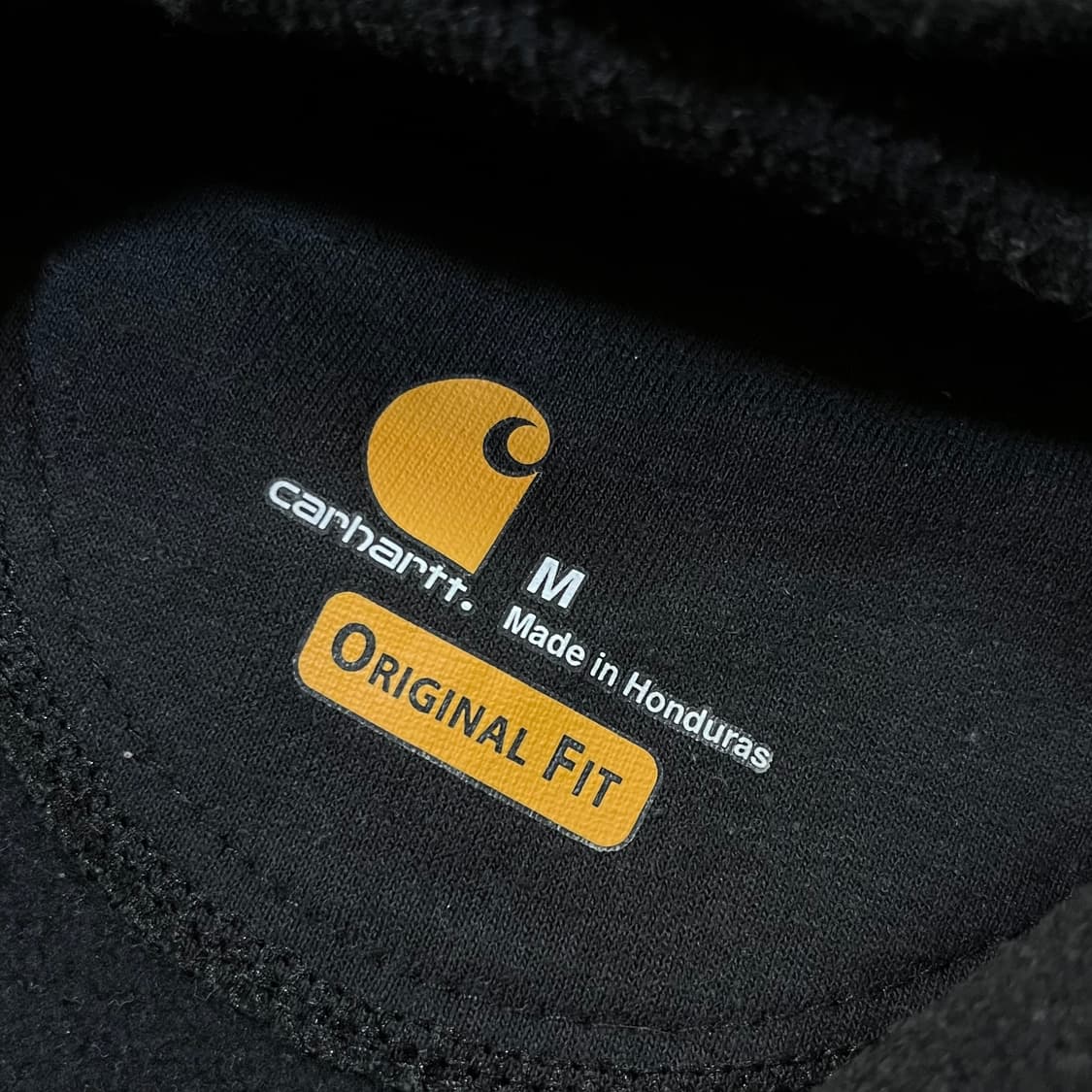 칼하트 스펠 빅로고 후드티 상품이미지3