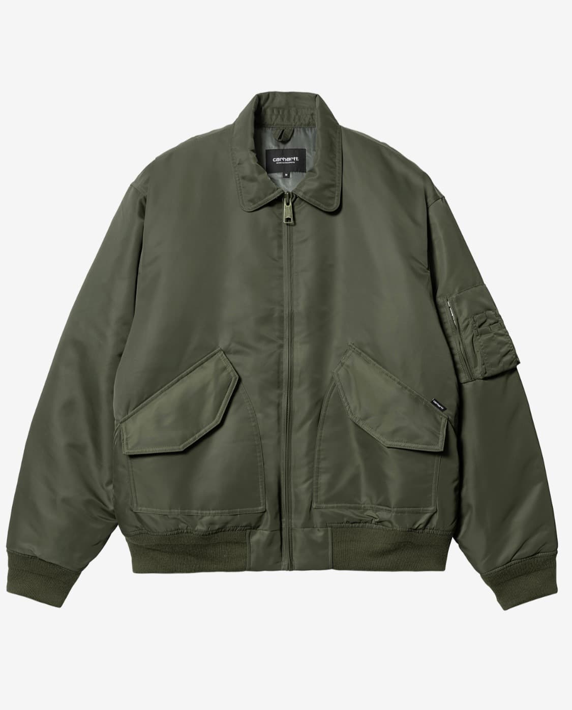 칼하트 윕 올튼 봄버 자켓 플랜트 그린 상품이미지1