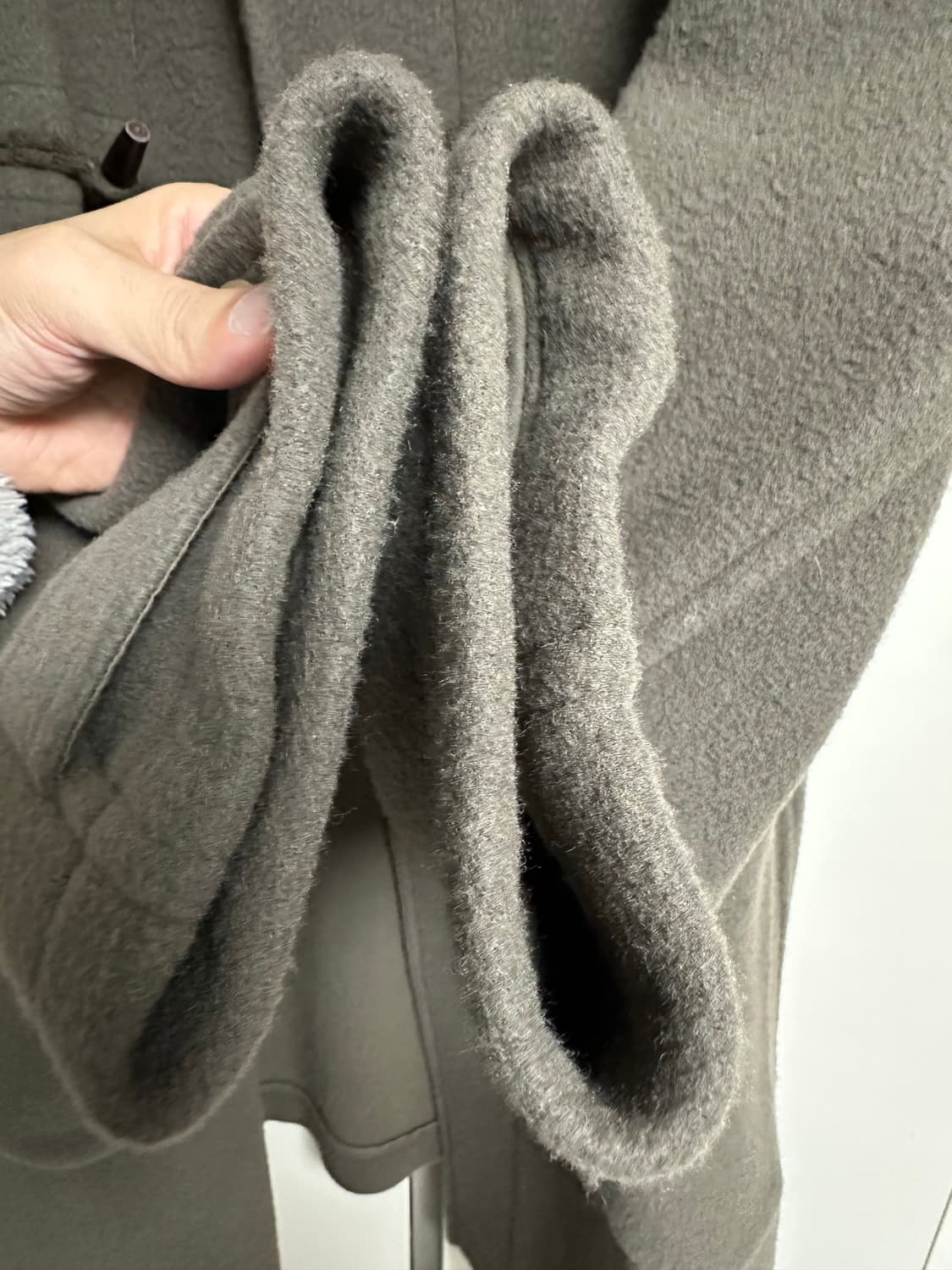 브라운야드 24fw 더플 코트 (올리브그레이) 5사이즈 상품이미지3