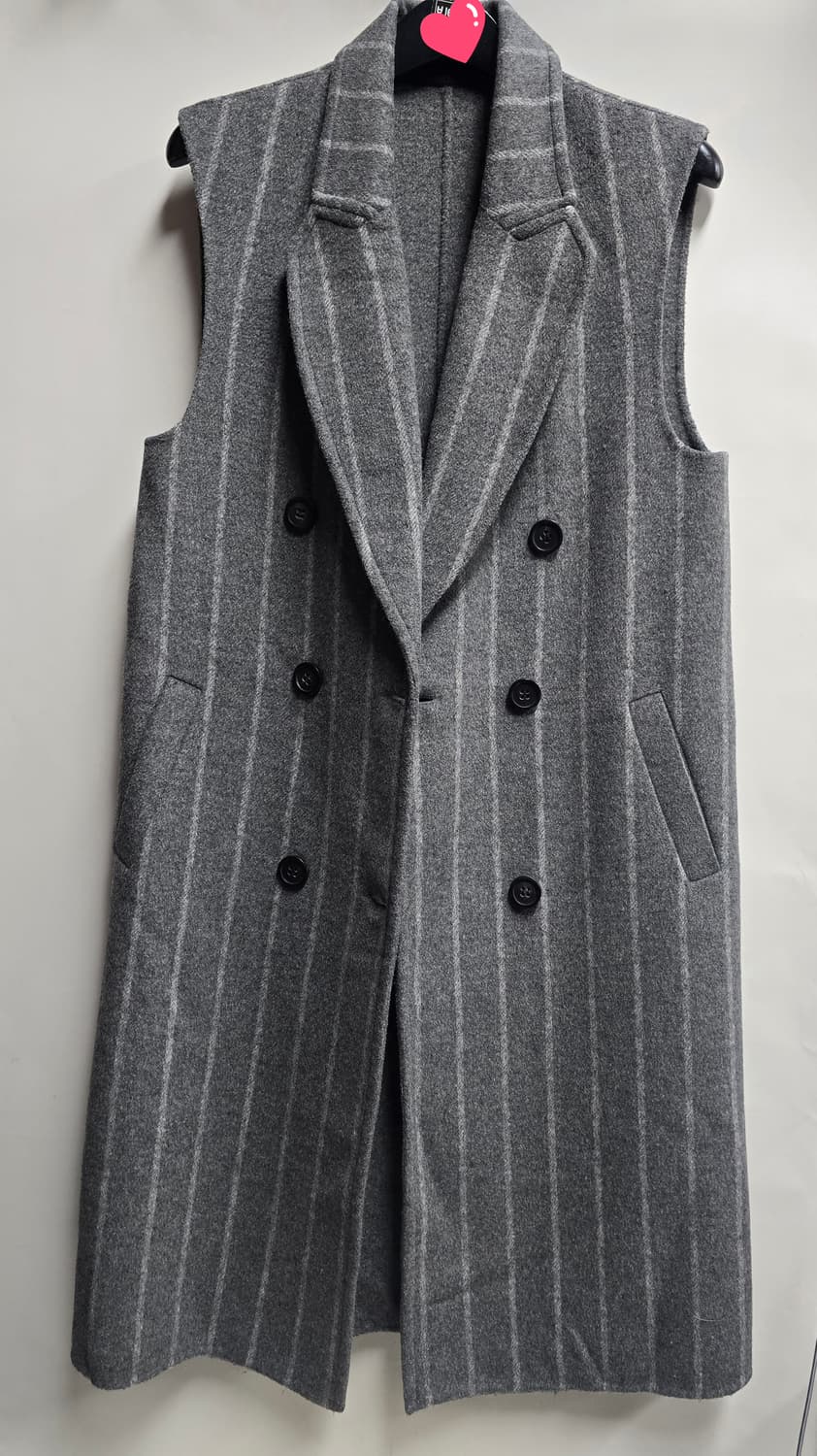 제시뉴욕 울 롱 스트라이프 베스트 55 상품이미지4