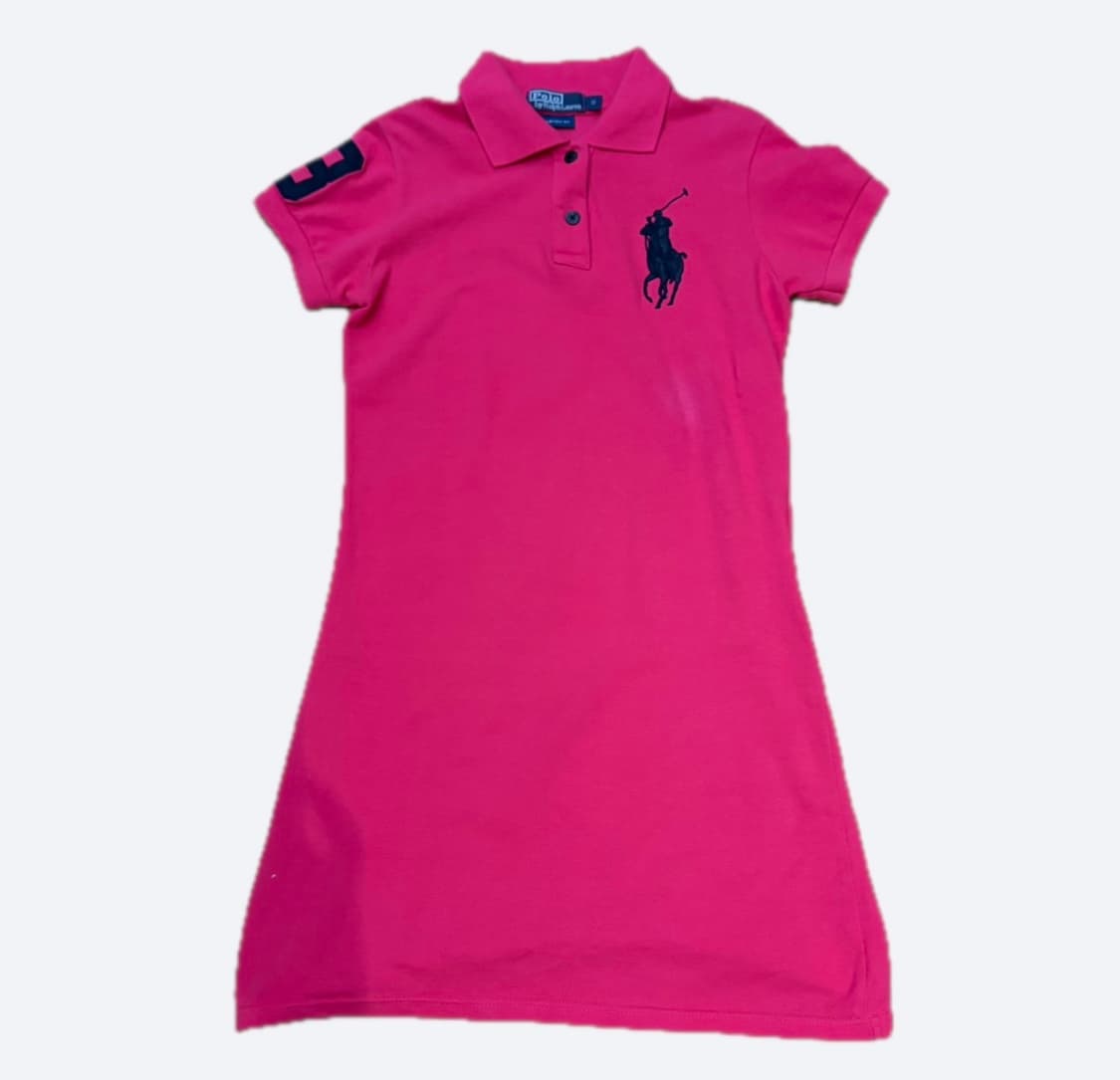 🩷폴로 랄프로렌 빅포니 핫핑크 미니 원피스🩷 상품이미지2