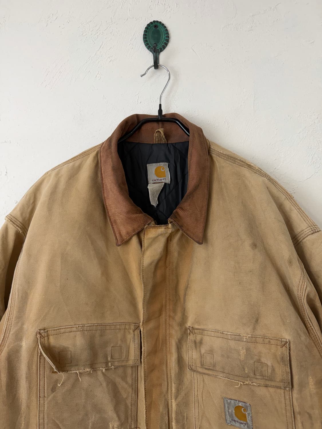 빈티지 쓰래쉬드 칼하트 Arctic 초어 자켓 상품이미지4