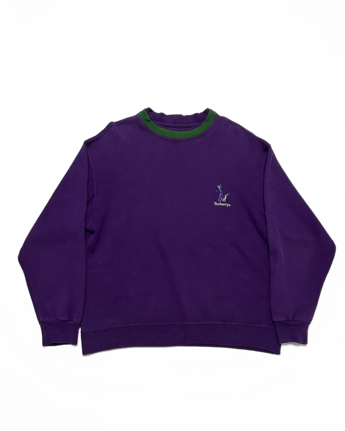 (M)버버리 런던 퍼플 스웻셔츠 상품이미지1