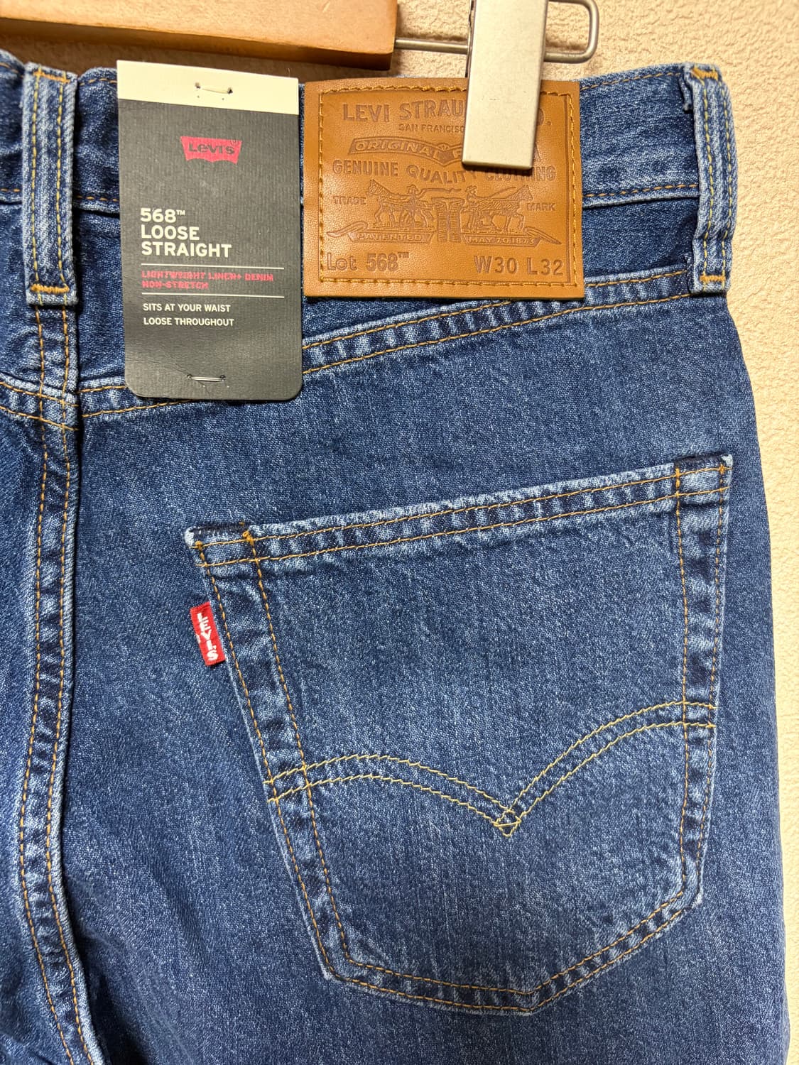(30,32,34) 리바이스 568 루즈 스트레이트진 29037-0071 상품이미지4