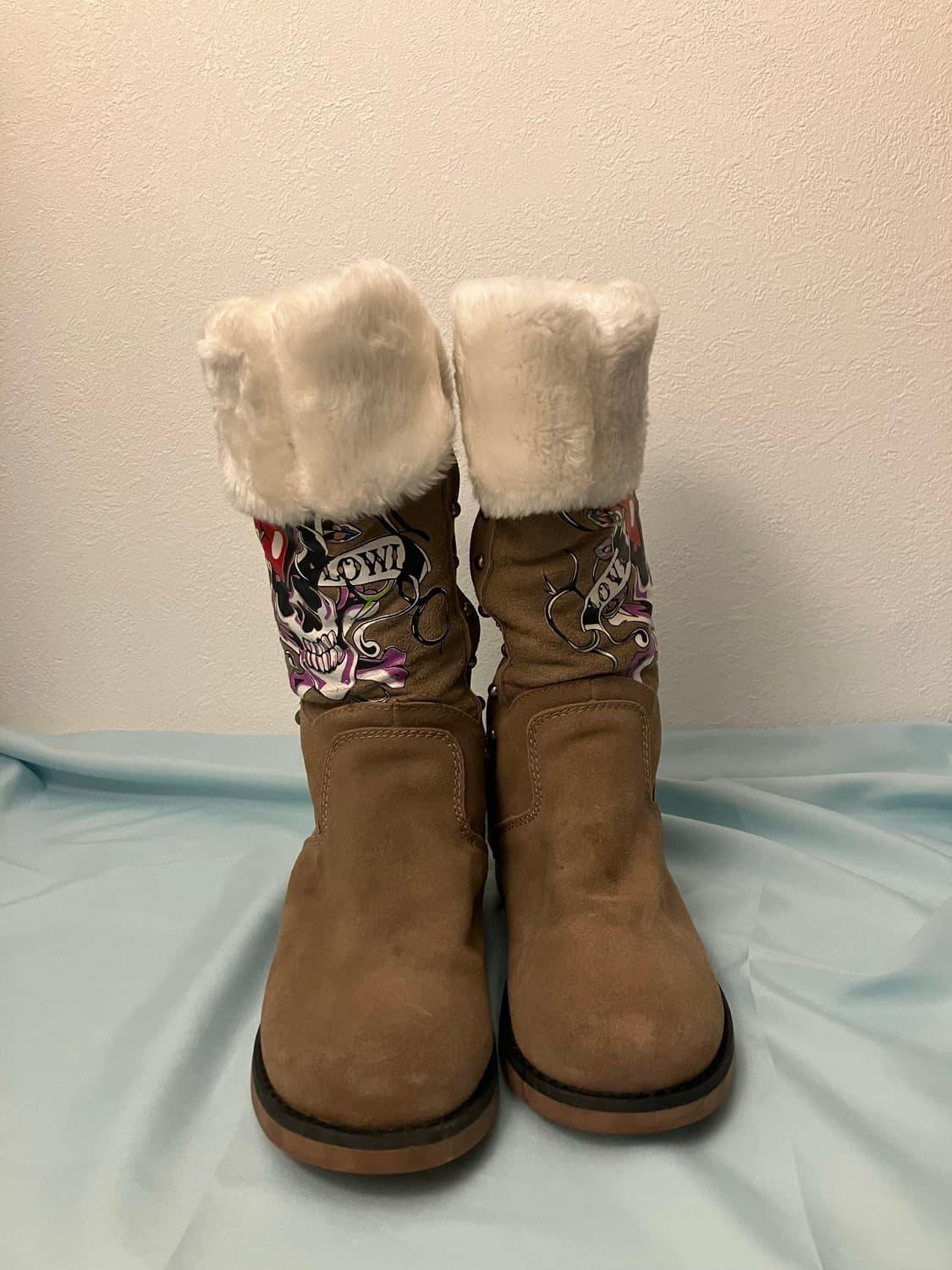 에드하디 어그부츠 퍼부츠 스웨이드부츠 y2k 00s 상품이미지3