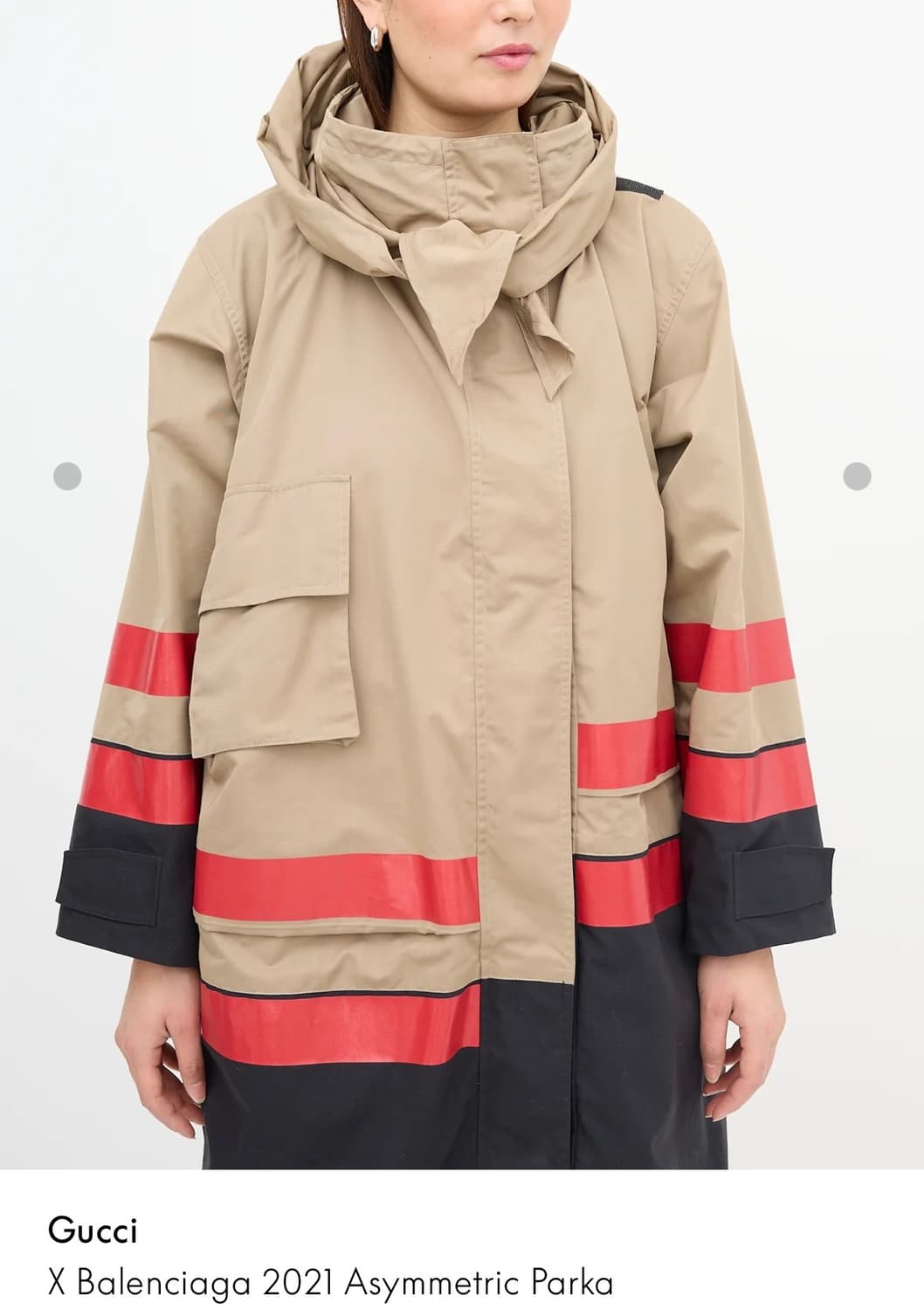 구찌 X 발렌시아가 파카  상품이미지1