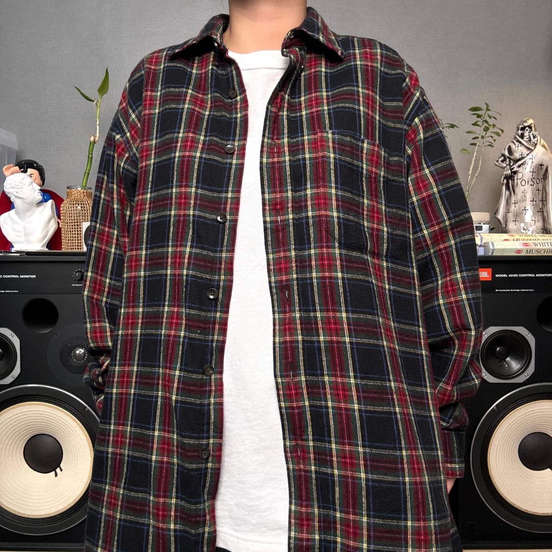 엘엘빈 플란넬 체크셔츠 상품이미지1