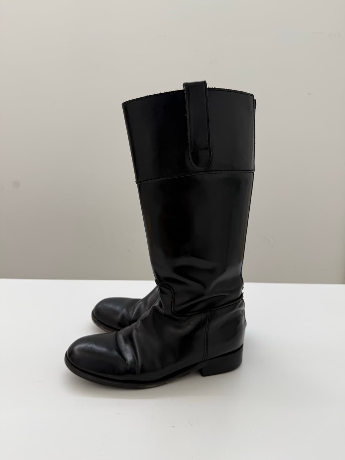 준야 와타나베 whole cow leather long boots  상품이미지3