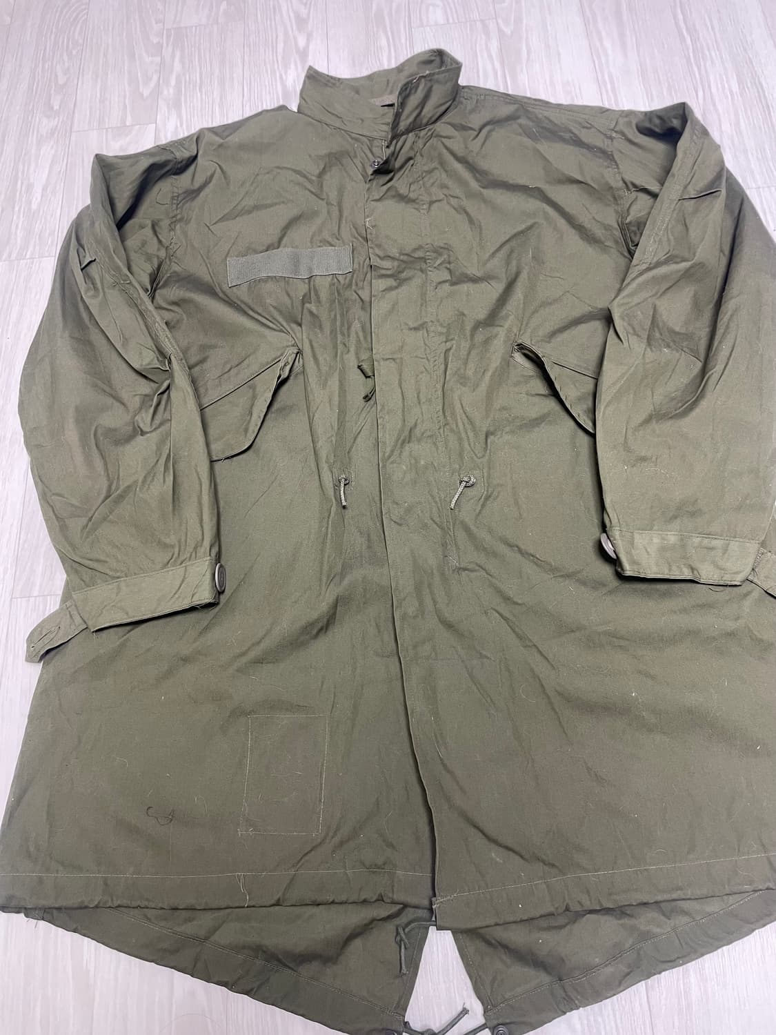 m65피쉬테일 og 데드스탁 미사용 새상품 S 외피 개파카 상품이미지1