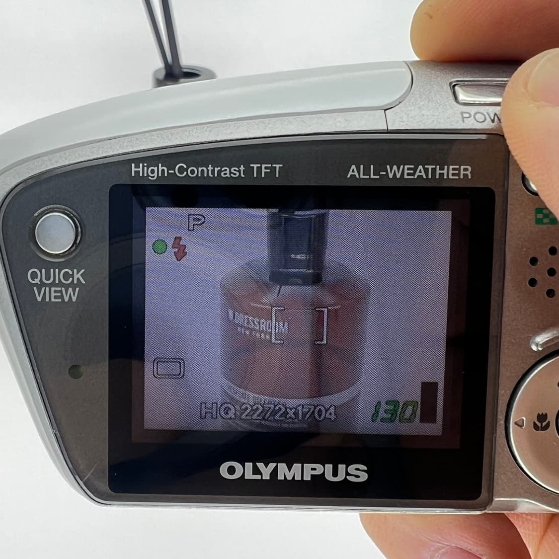 올림푸스 뮤-미니 Olympus Mju-mini DIGITAL 화이트 상품이미지10