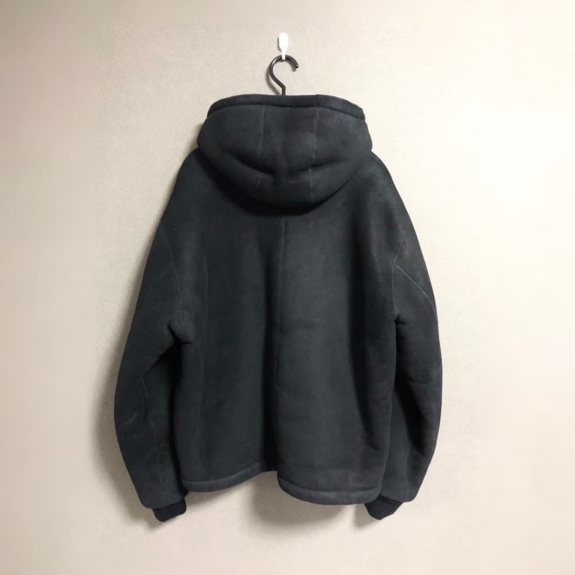 25ss Mouton ZIP leather Hoodie 상품이미지3