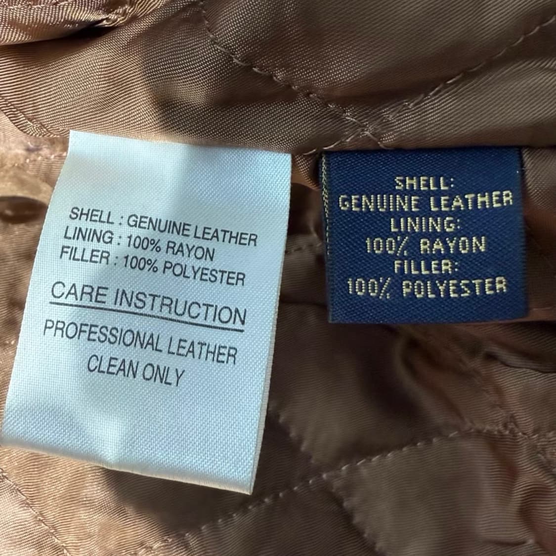 Brooks Brothers(브룩스 브라더스) 램스킨 레더 자켓 상품이미지4