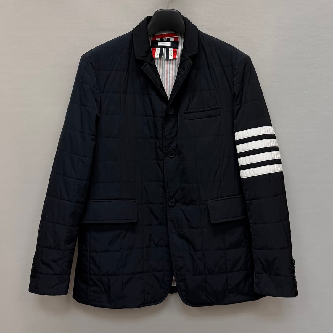톰브라운 사선완장 폴리 트윌 패딩 자켓 ( 95 ) 상품이미지1