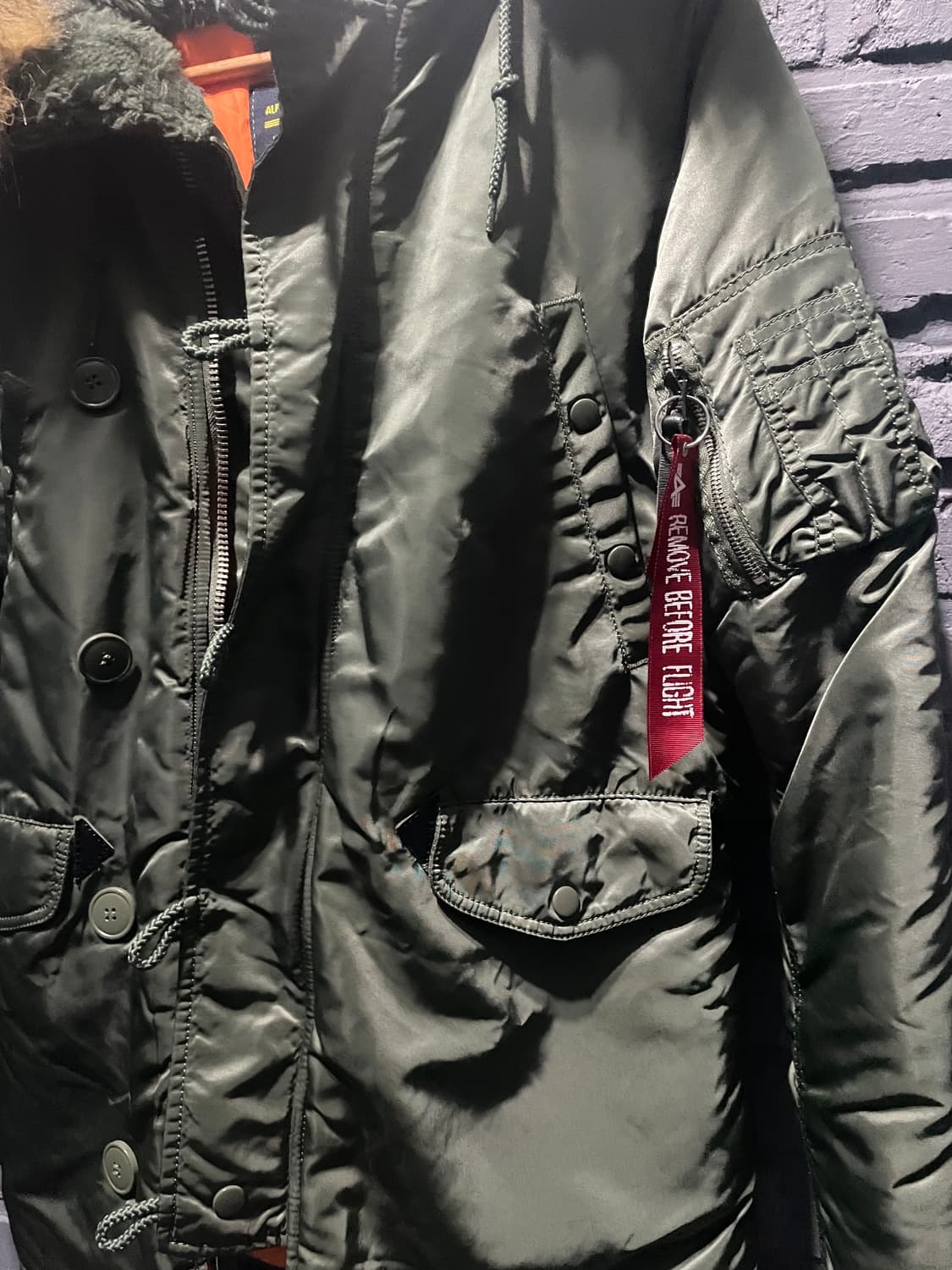 알파 인더스트리 N3B 자켓  상품이미지9