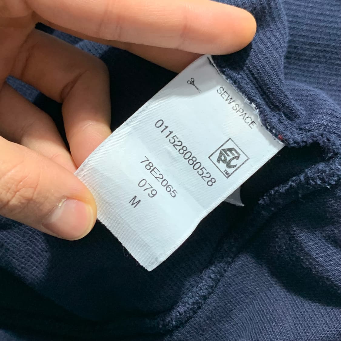 타미힐피거 코튼 와플 반집업  상품이미지4