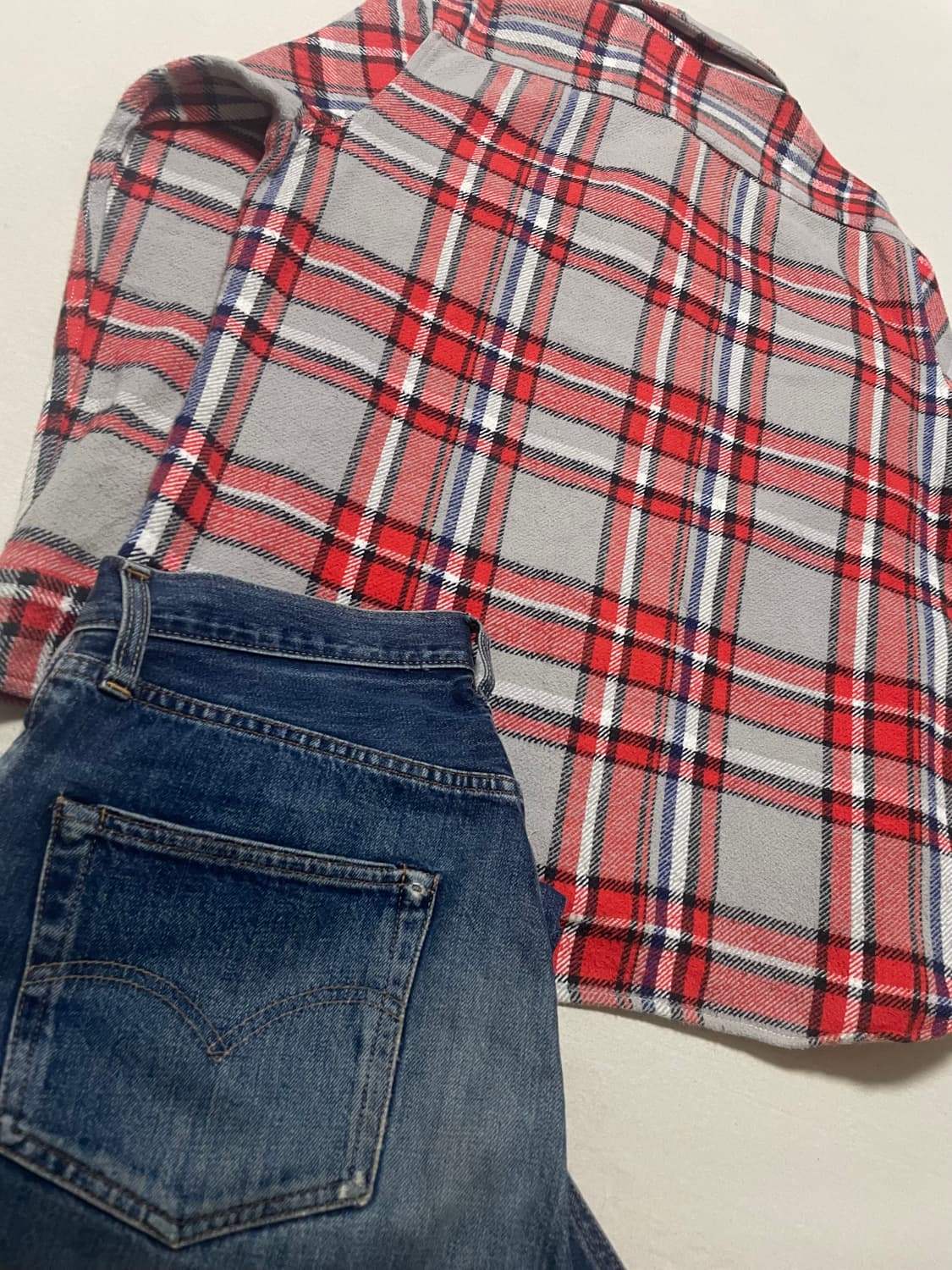 Lee plannel cotton shirt 상품이미지7