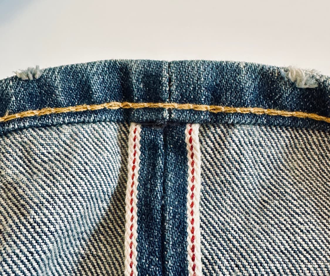 RRL 더블알엘 로우 스트레이트 셀비지 데님 32-30 신품급 올드 모델 상품이미지9