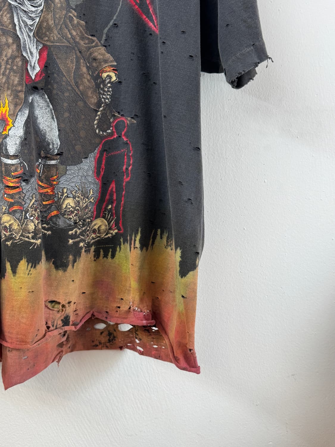 90s metallica faded t shirt 상품이미지5