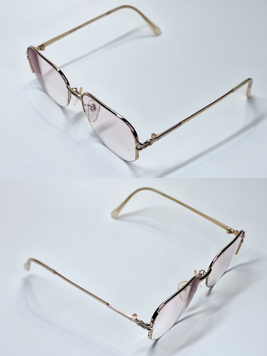 올드 셀린느 CL-271 순 티타늄 반무테 안경테 명품 일본수입 하이엔드 상품이미지9