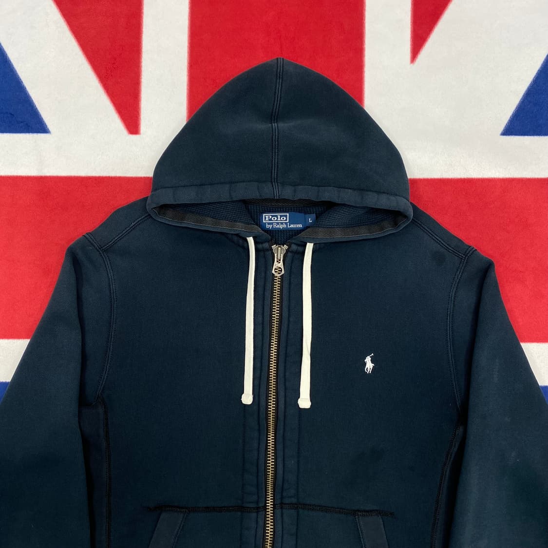 폴로 써멀 후드집업 L  상품이미지2