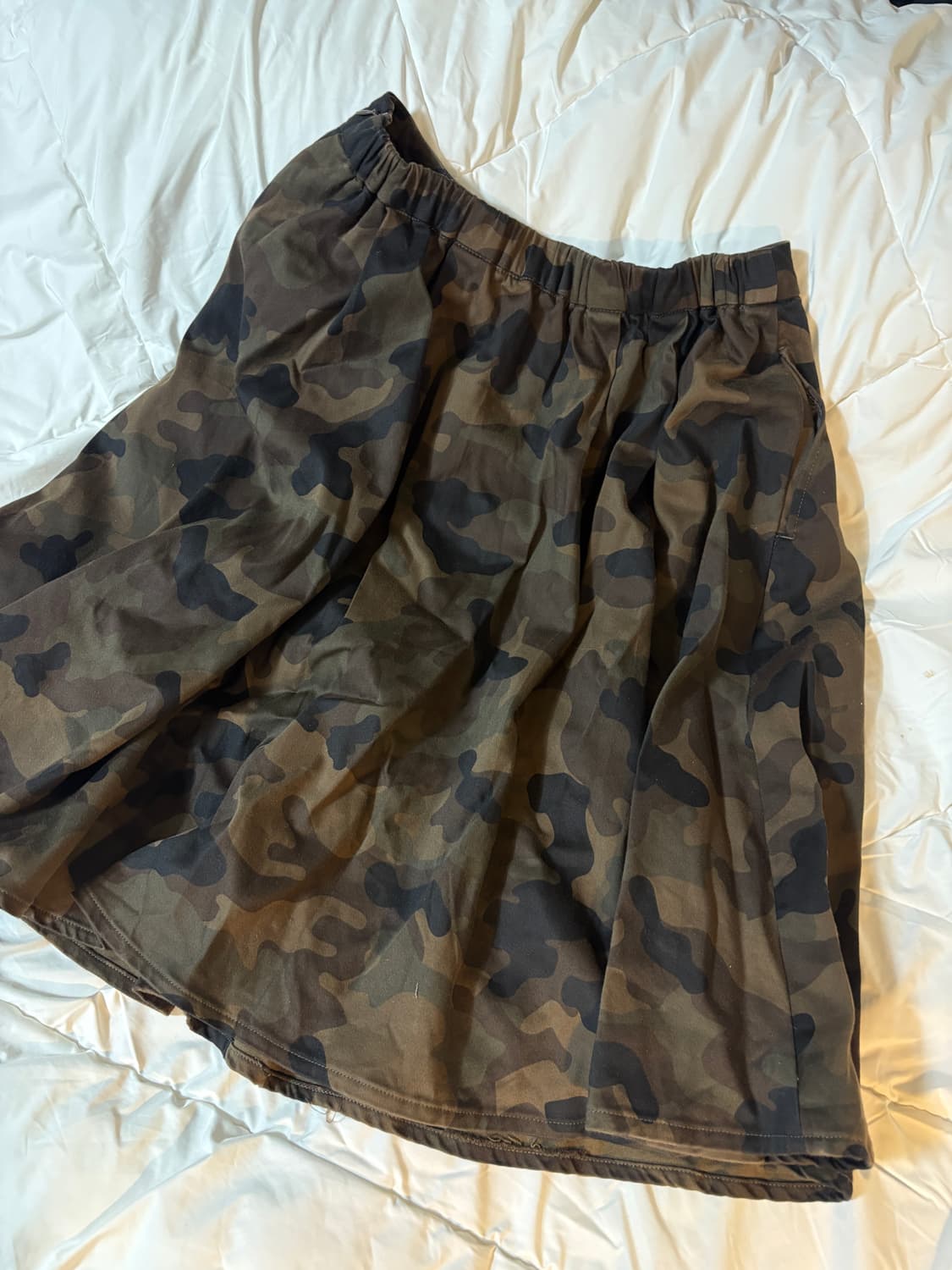 Vintage camo skirt 상품이미지2