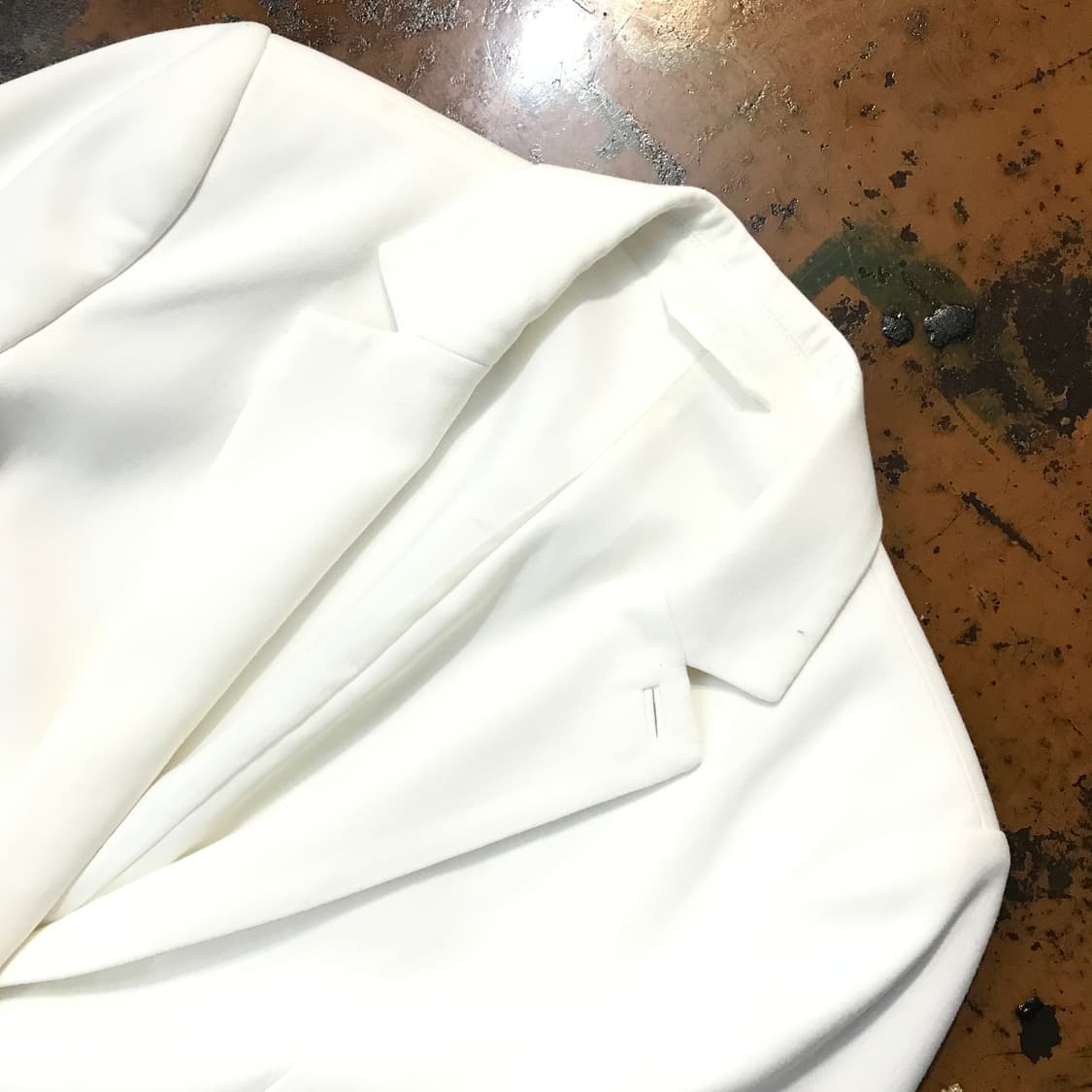 아르마니 익스체인지 화이트 원버튼 블레이저 자켓 여성 44 55 사이즈 상품이미지2