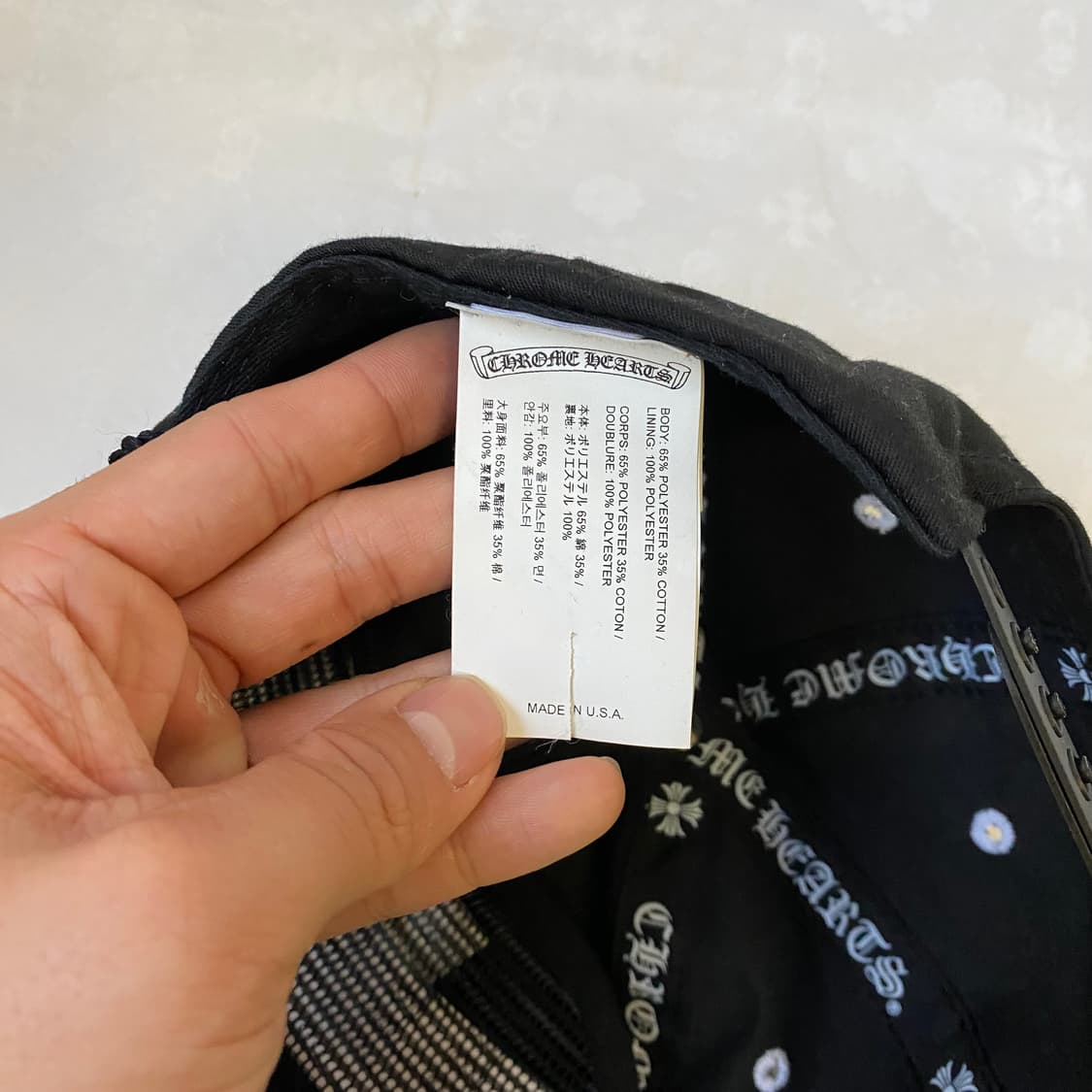 [Free] 크롬하츠 가스스테이션 모자 캡 블랙 상품이미지6