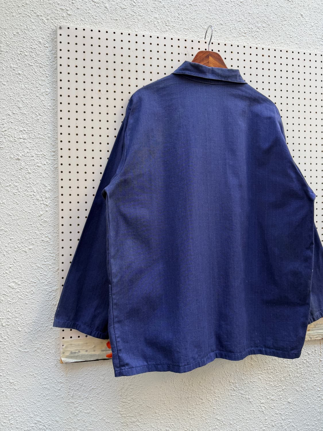 OLD EURO WASHED NAVY BLUE 빈티지 프렌치워크자켓 상품이미지9