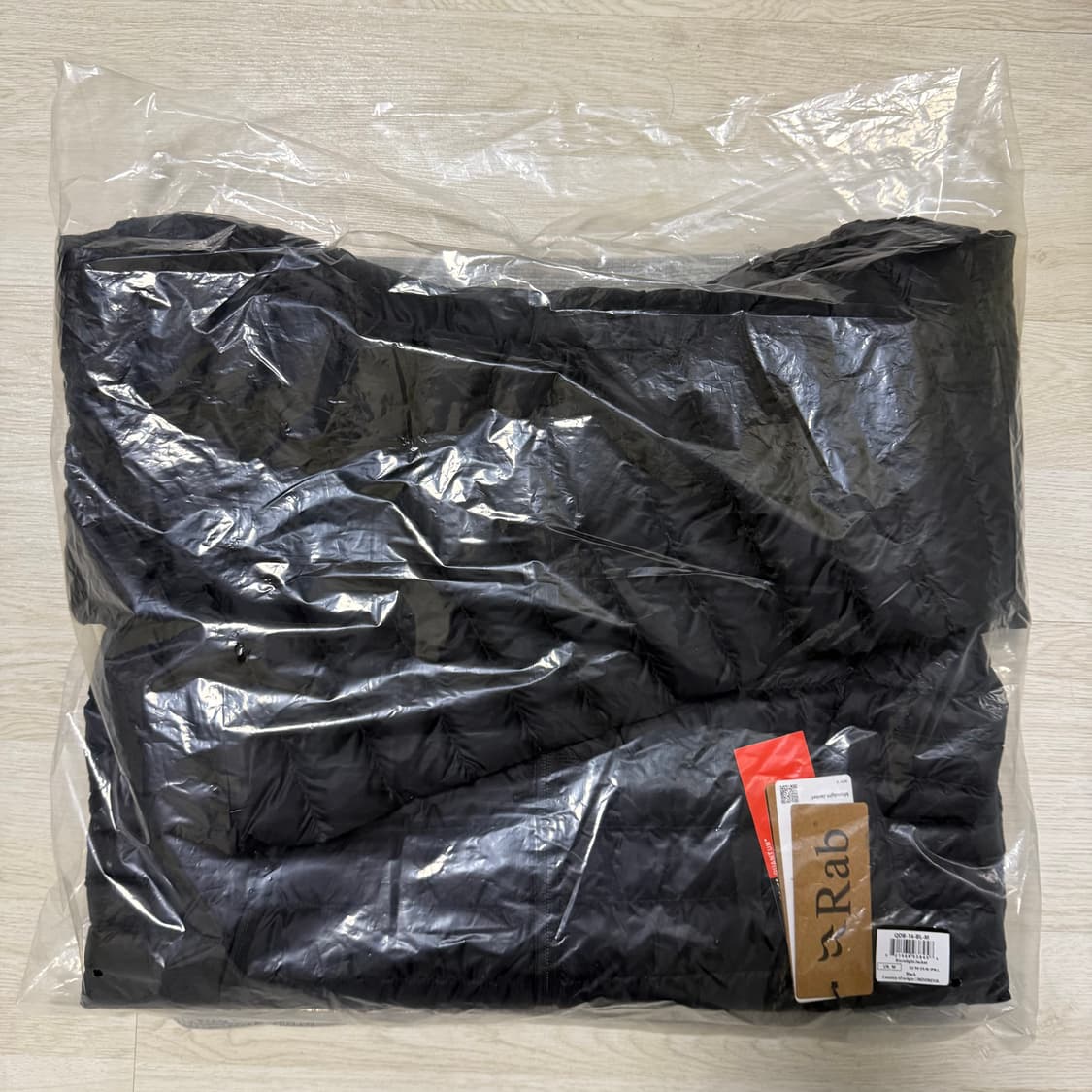 랩 마이크로라이트 자켓 블랙 상품이미지3